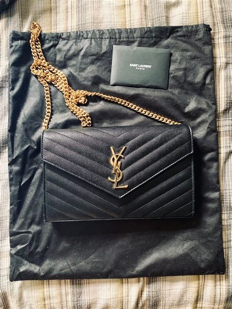 ysl dupe wallet|ysl wallet on a chain.